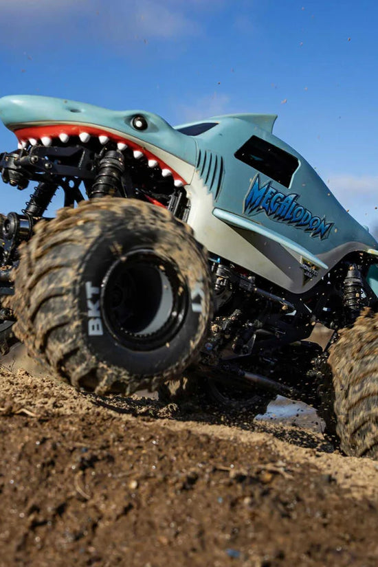 Losi Mini LMT Megalodon™ 1/18 4x4 Brushed RTR Monster Truck w/SLT2 2.4GHz Radio, Battery & Charger