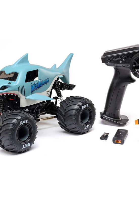 Losi Mini LMT Megalodon™ 1/18 4x4 Brushed RTR Monster Truck w/SLT2 2.4GHz Radio, Battery & Charger