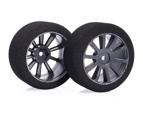 Matrix 30mm 1/10 Foam Rear Tires (Air Carbon Rim) (2) (12mm Hex)