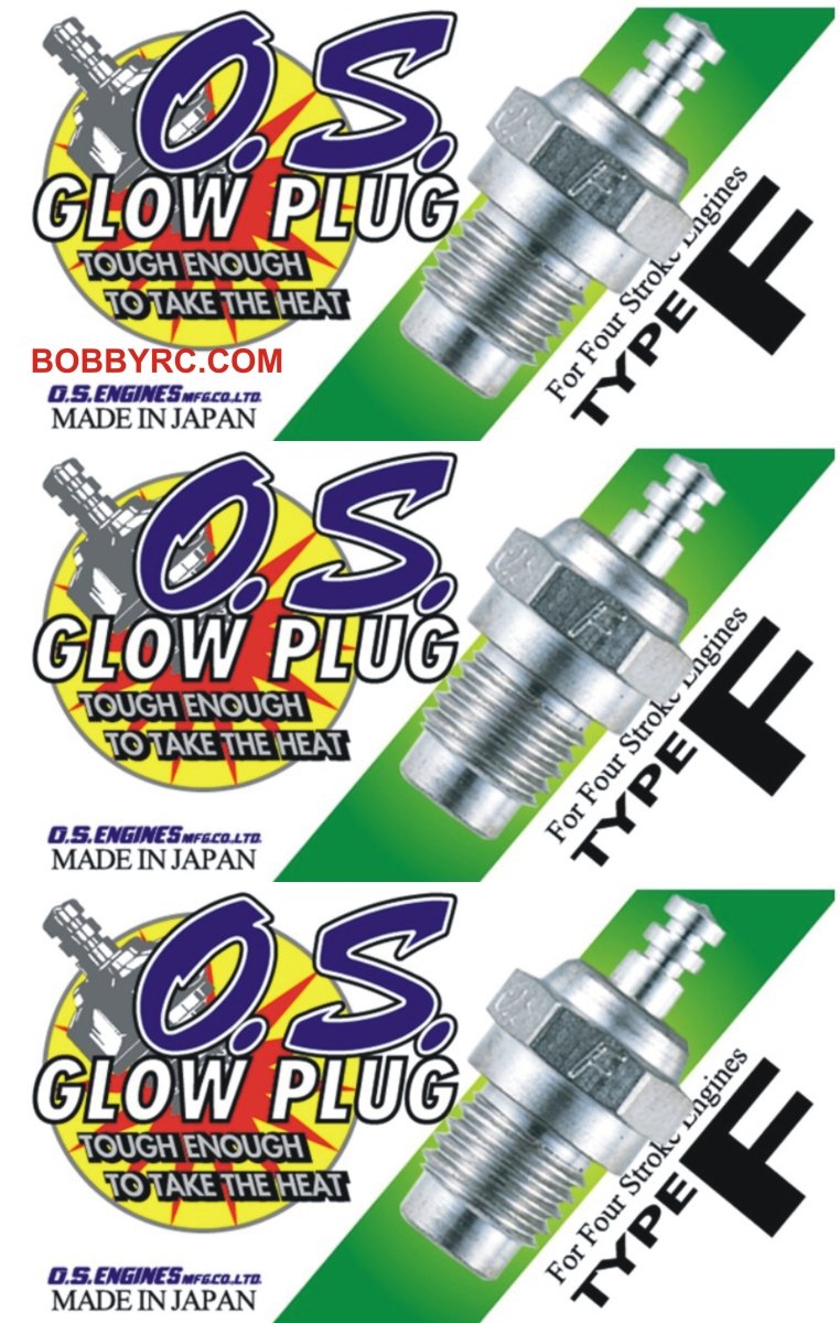 O.S. Type F Four Stroke Nitro R/C Engine Glow Plug - 71615009 - BOBBYRC