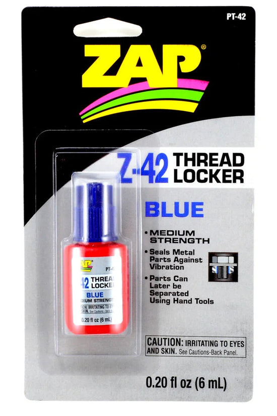 Pacer Technology Z-42 Blue Thread Locker (0.20oz)