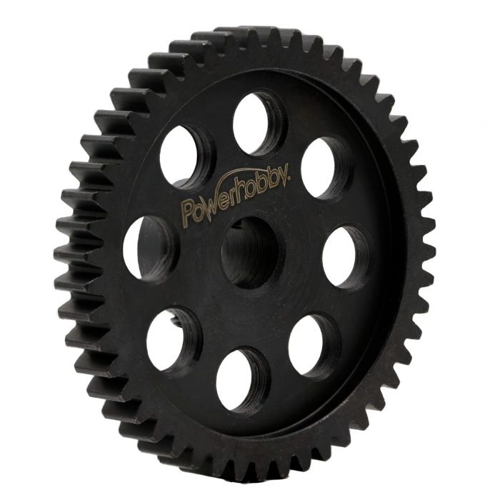 Powerhobby Hardened Steel 43T Mod1 8mm Pinion Gear MOD 1 Speed Run / Drag Racing