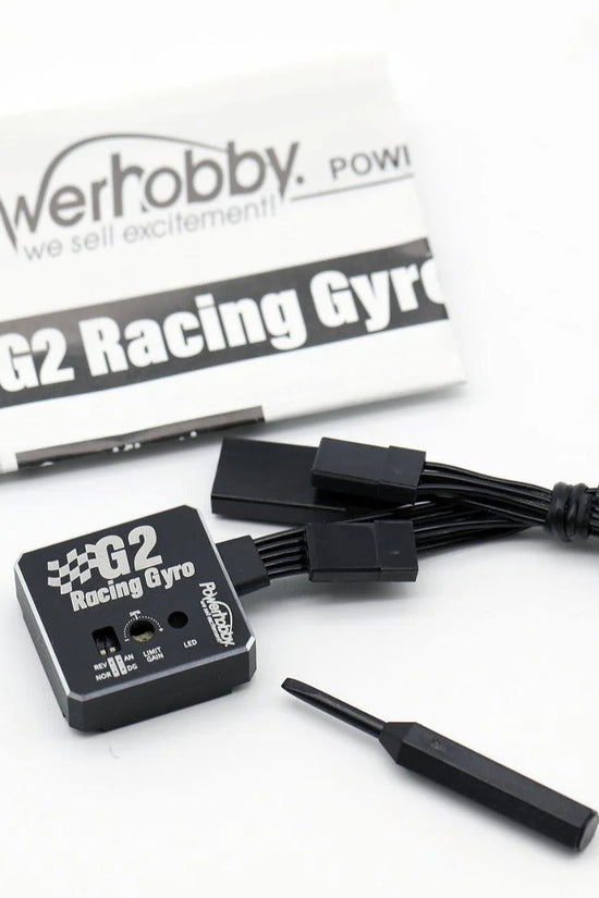 Power Hobby - G2 High Stability Racing Drift Tuned R/C Gyro w/Aluminum Case - PHG2