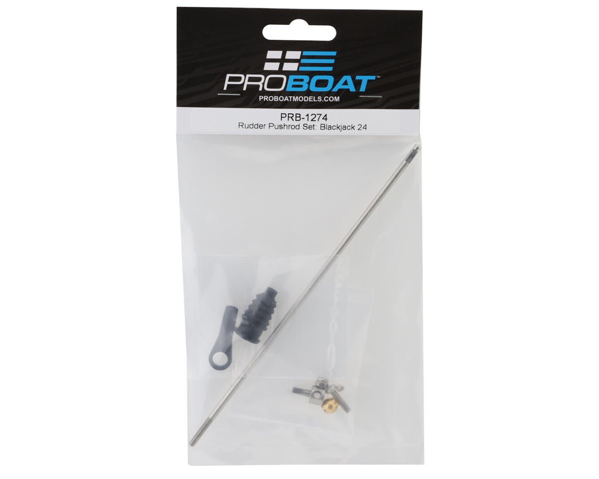 Pro Boat Rudder Pushrod Set For Blackjack 24"