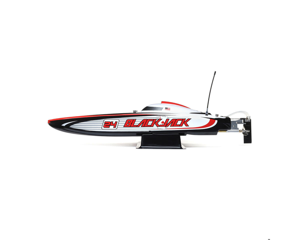 Pro Boat Blackjack 24" V2 Catamaran Brushless RTR Electric Boat (Vegas Offshore) w/SLT2 2.4GHz Radio