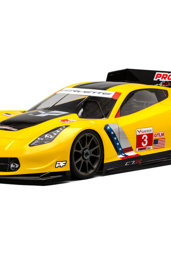 Protoform Corvette C7.R 1/8 Touring Car Body (Clear) (GT2) (Long Wheelbase)