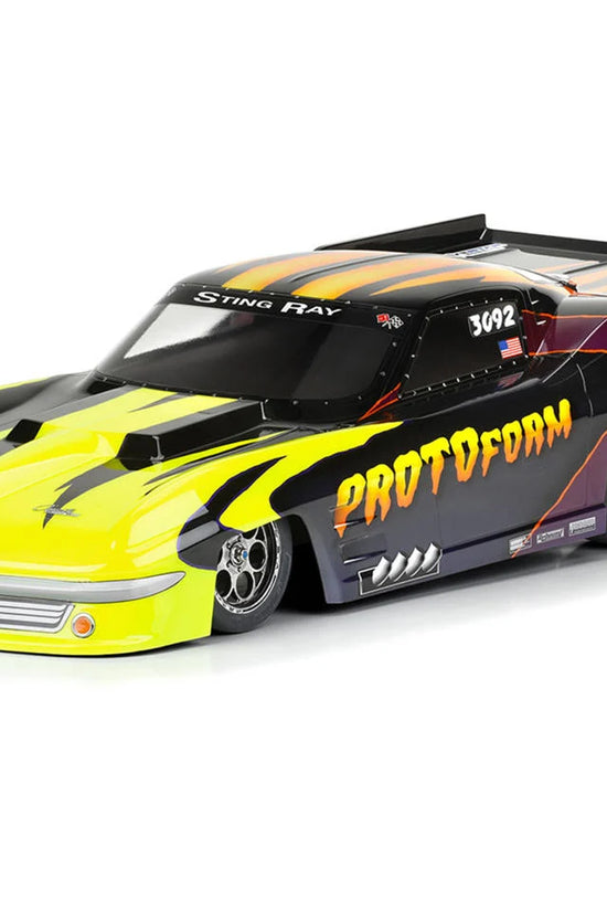 Protoform 1963 Chevrolet Corvette Stingray Pro Mod Drag Car Body (Clear)