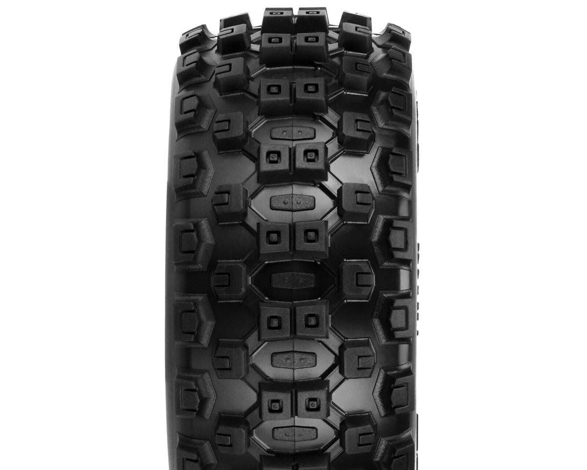 Pro-Line Badlands MX SC Tires on Raid Adj 12mm Hex Wheels for Slash 2WD & 4x4