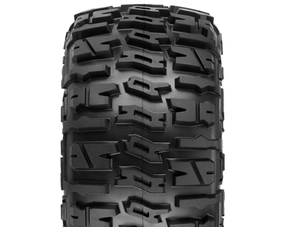 Pro-Line Racing 1/8 Trencher LP F/R 3.8" MT Tires Mounted 17mm Black Raid (2) For Traxxas Maxx