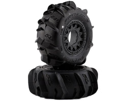 Pro-Line Dumont Paddle 2.2/3.0 Pre-Mounted Tires w/Raid Wheels (Z3) w/12mm Removable Hex