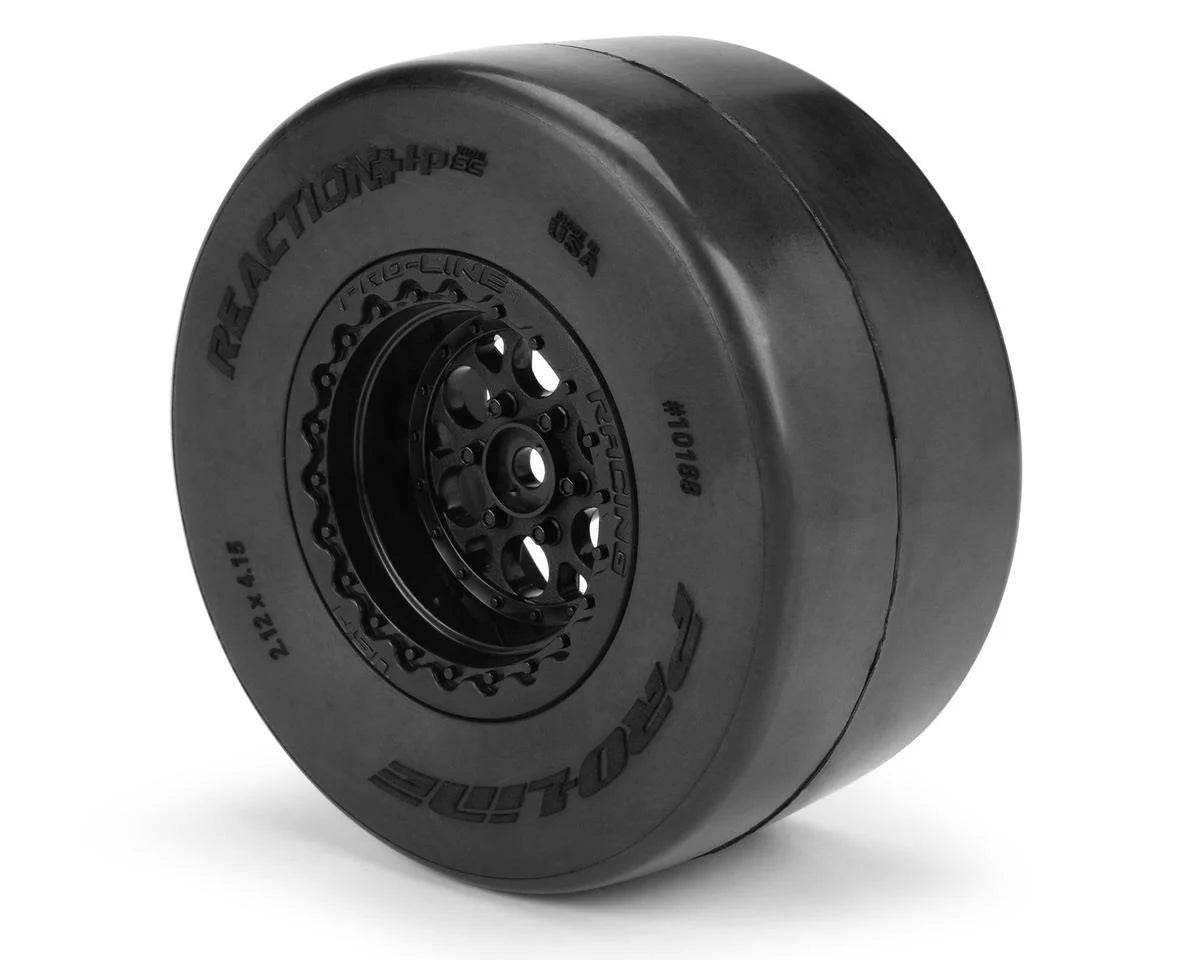 Pro-Line Reaction+ HP Belted Wide Drag Slick 2.2/3.0 SCT Rear Tires (2) (S3)