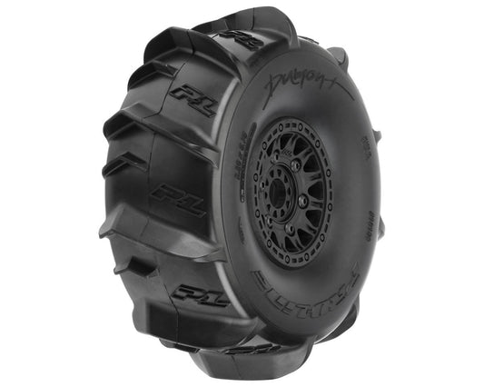 Pro-Line Dumont Paddle SC 2.2/3.0 Pre-Mounted Tires w/Raid Wheels (Medium) w/17mm Hex