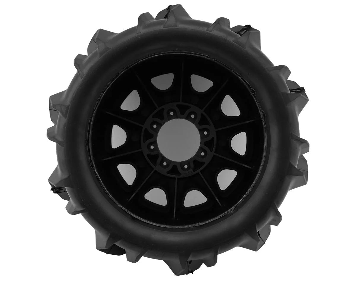 Pro-Line Dumont Paddle 5.7" Pre-Mounted Tires w/Raid Wheels (Black) (2) (Medium) w/24mm Hex