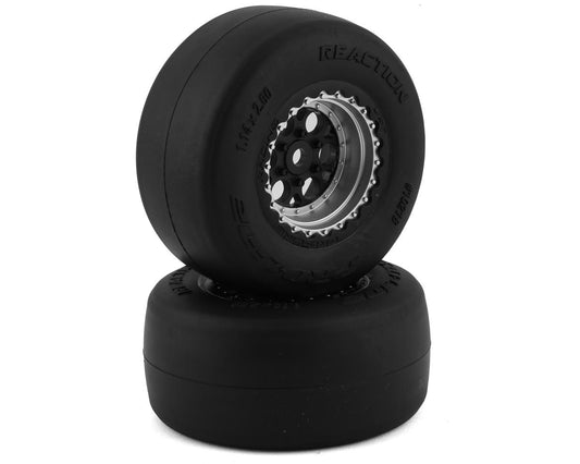 Pro-Line 10218-10 1/16 Reaction Rear Tires MTD 8mm w/ Wheels (2) Losi Mini Drag