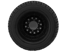 Pro-Line 1/7 Mirage TT Pre-Mounted Tires w/Raid Wheels (Black) (2) (M2) w/17mm Hex