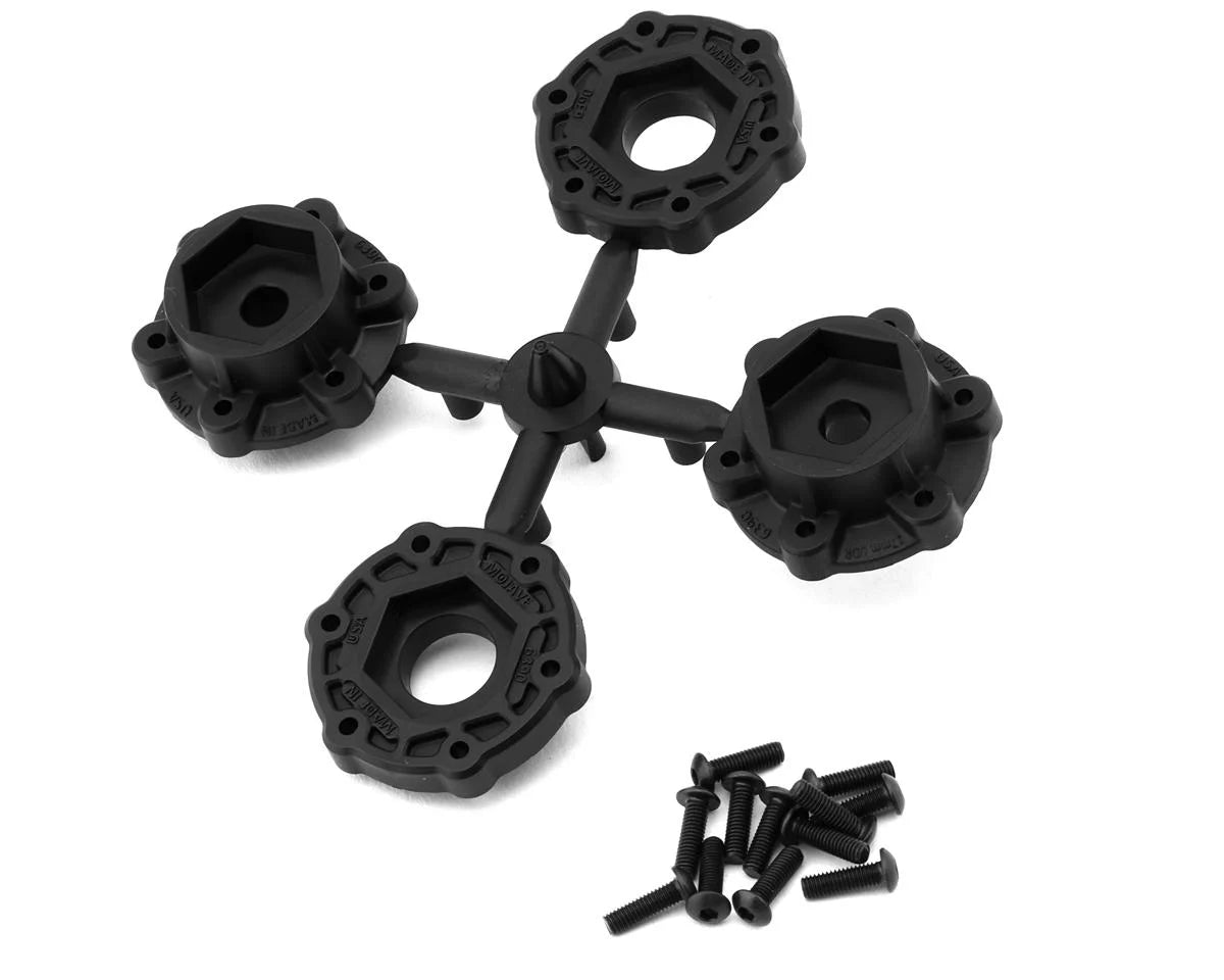 Pro-Line 1/7 Mirage TT BELTED F/R Tires MTD 17mm Blk Raid (2): Mojave 6S, UDR