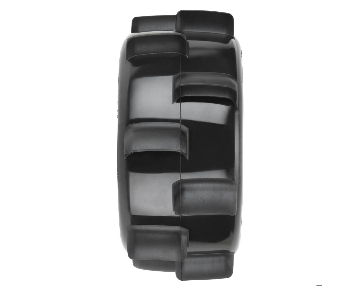 Pro-Line Sand Paw HP Belted 3.8" Pre-Mounted Truck Tires (2) (Black) (M2) w/Raid Wheels & 17mm Hex