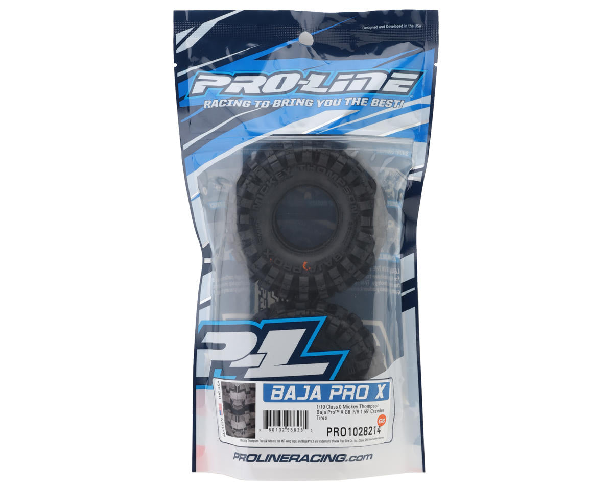 Pro-Line MT Baja Pro X 1.55" Scale Rock Crawler Tires (2) (G8)