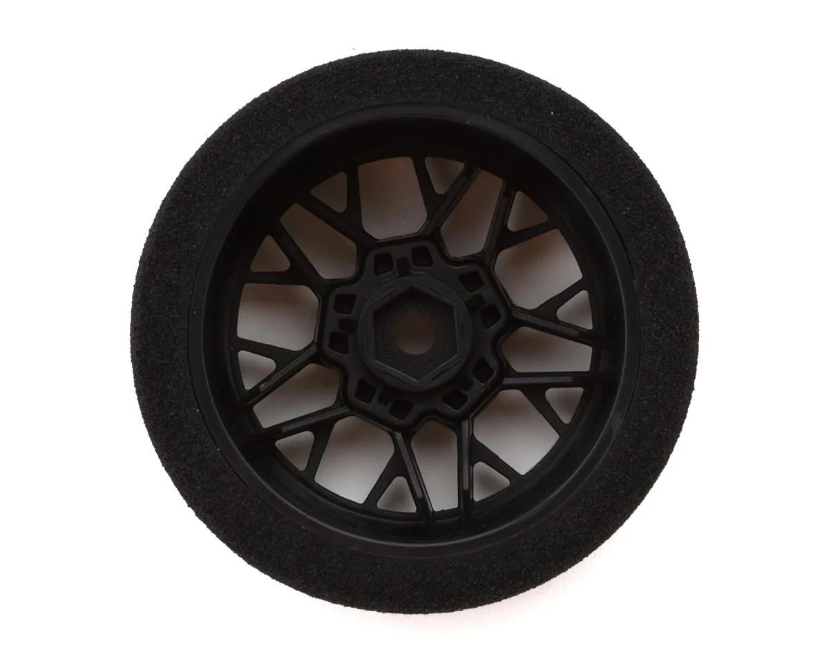 Pro-Line Racing Fifty6 Foam Tire Mounted on Circuit Black Wheel 8mm Hex (4)