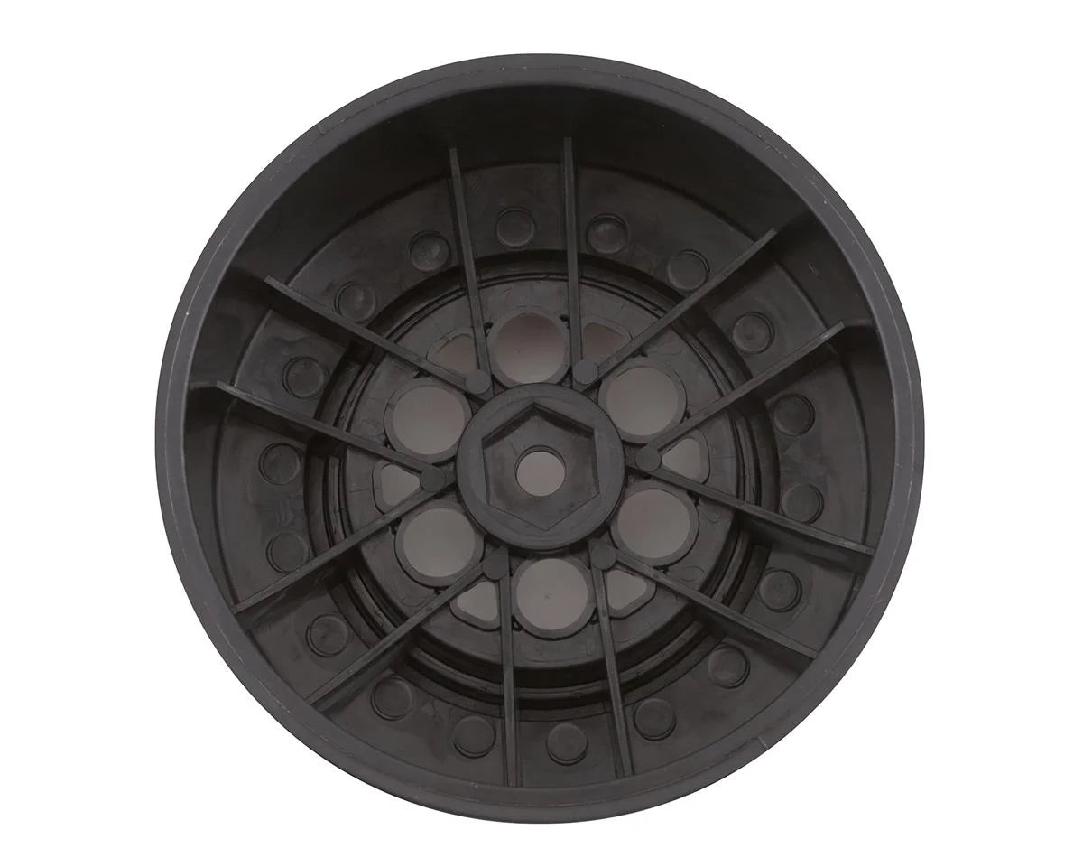 Pro-Line Showtime+ Wide Drag Spec Rear Drag Racing Wheels (2) w/12mm Hex (Black)