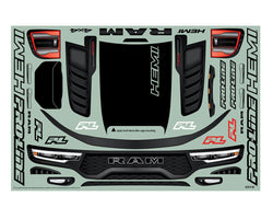 Pro-Line Ram 1500 Hemi Pre-Cut Monster Truck Body (Clear) (X-Maxx)