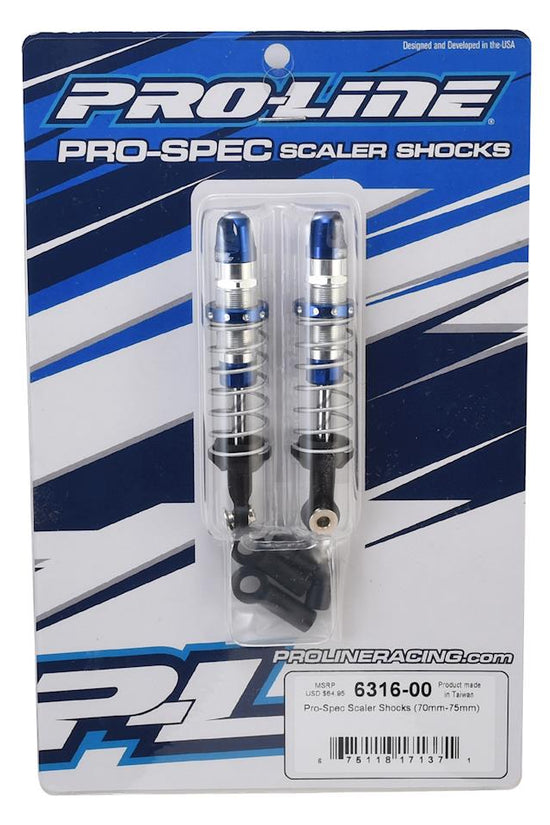 Pro-line 6316-00 Pro-Spec Scaler Shocks 70mm-75mm Rock Crawler