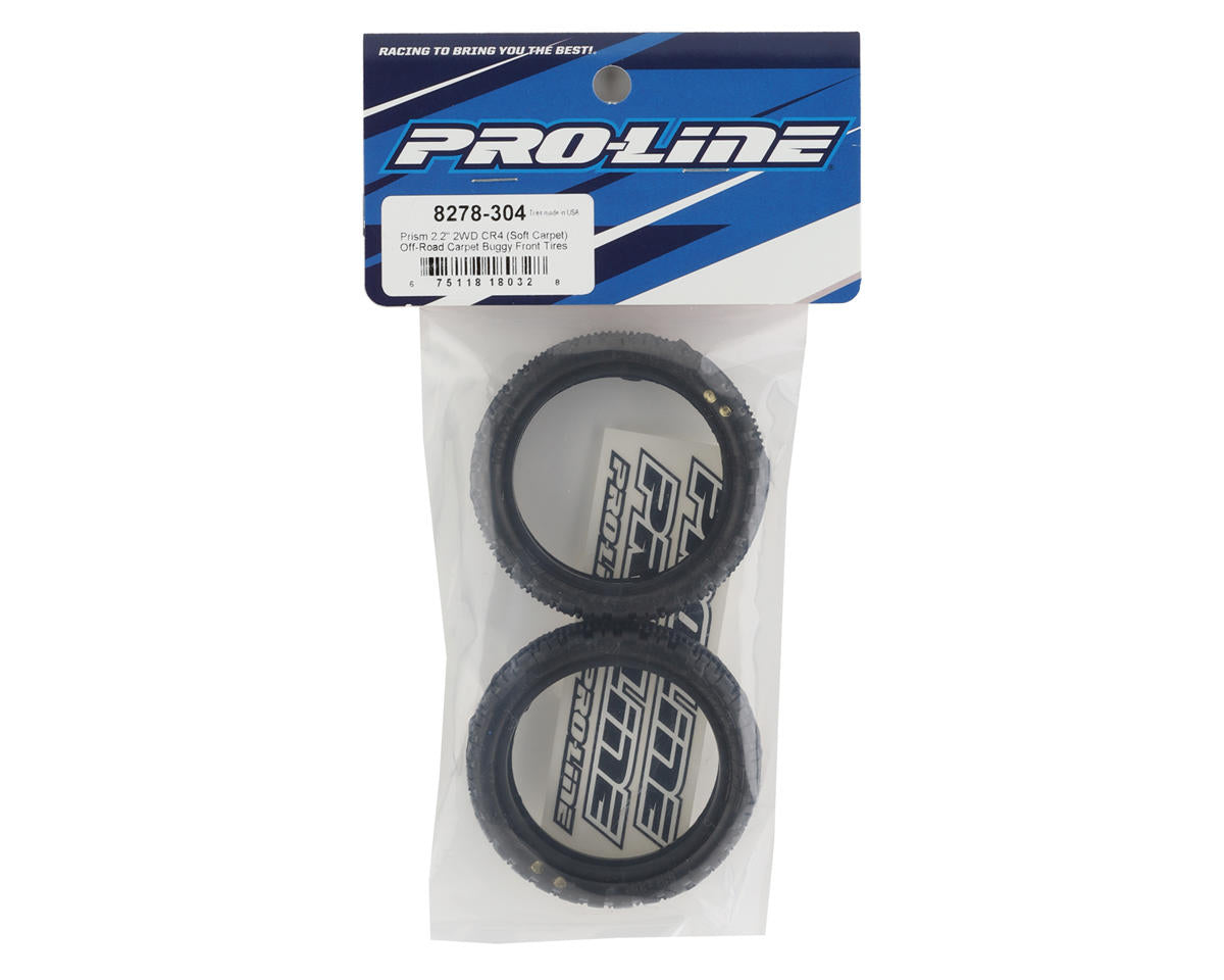 Pro-Line Prism Front 2.2" 2WD Buggy Carpet Tires (2) (CR4)