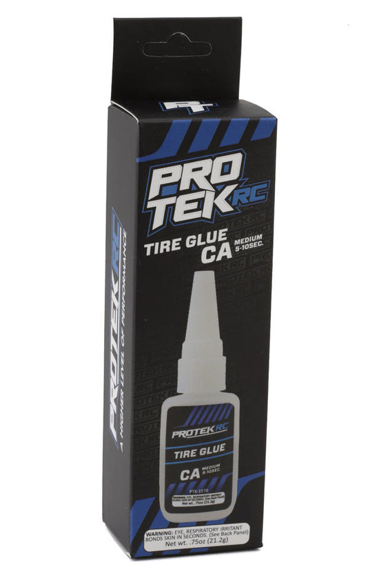 ProTek RC CA Tire Glue w/Glue Tip (Medium) (0.75oz)