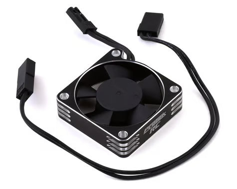 ProTek RC 35x35x10mm Aluminum High Speed HV Cooling Fan (Silver/Black) 1/10, 1/8 Motor & ESC