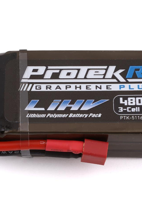 ProTek RC 3S 130C Low IR Si-Graphene + HV Shorty LiPo Battery (11.4V/4800mAh) Crawler Pack w/T-Style Plug