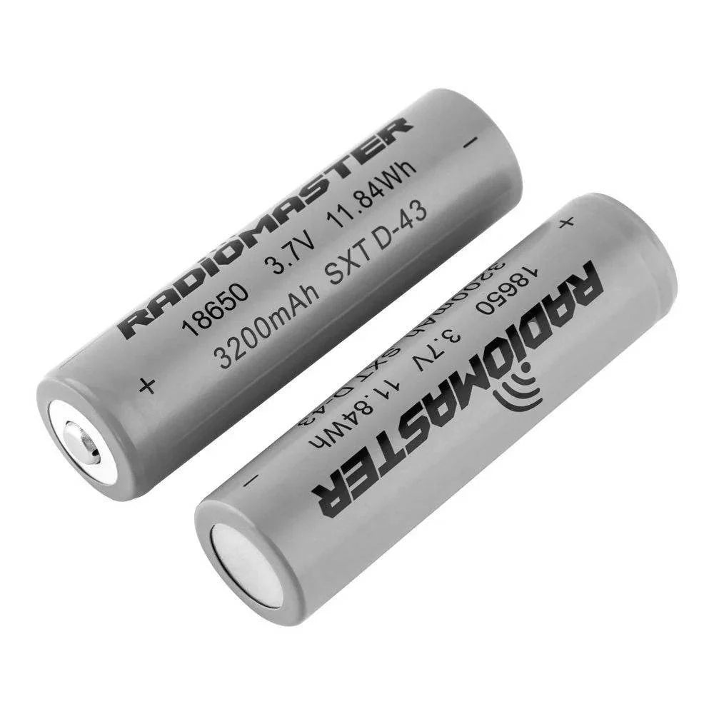 RadioMaster 18650 LiIo Battery (2) (3.7V/3200mAh)