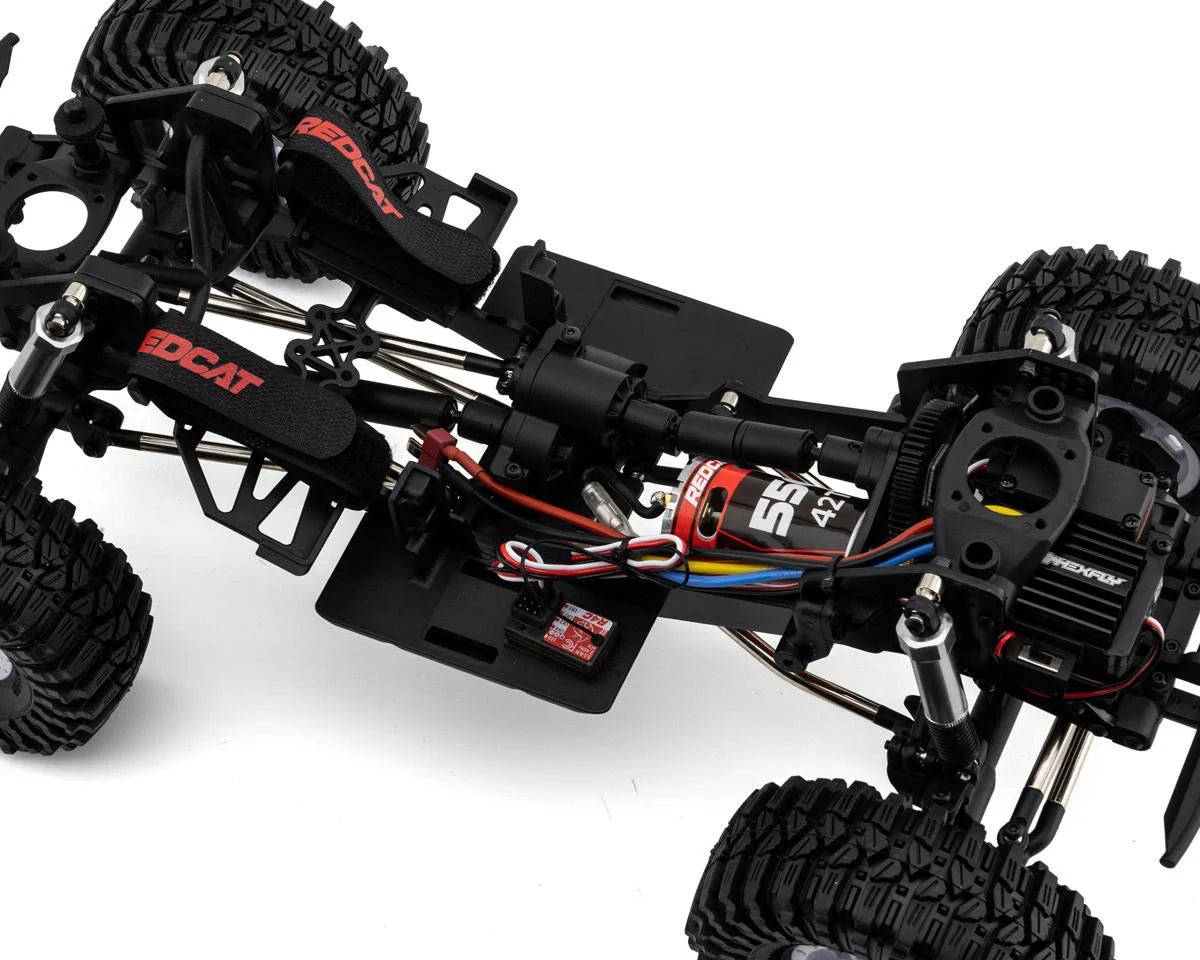 Redcat Ascent LCG RTR Scale 1/10 4WD RTR Rock Crawler (Red) w/2.4GHz Radio