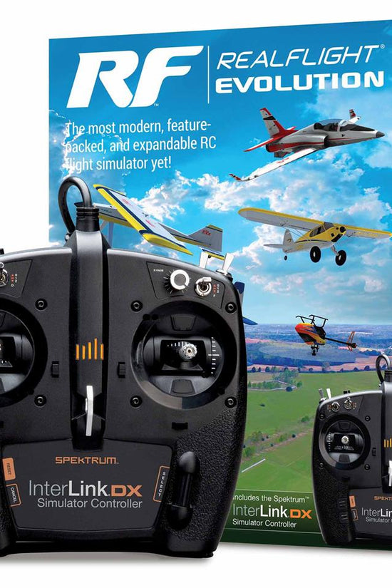 RealFlight Evolution RC Flight Simulator w/InterLink DX Controller