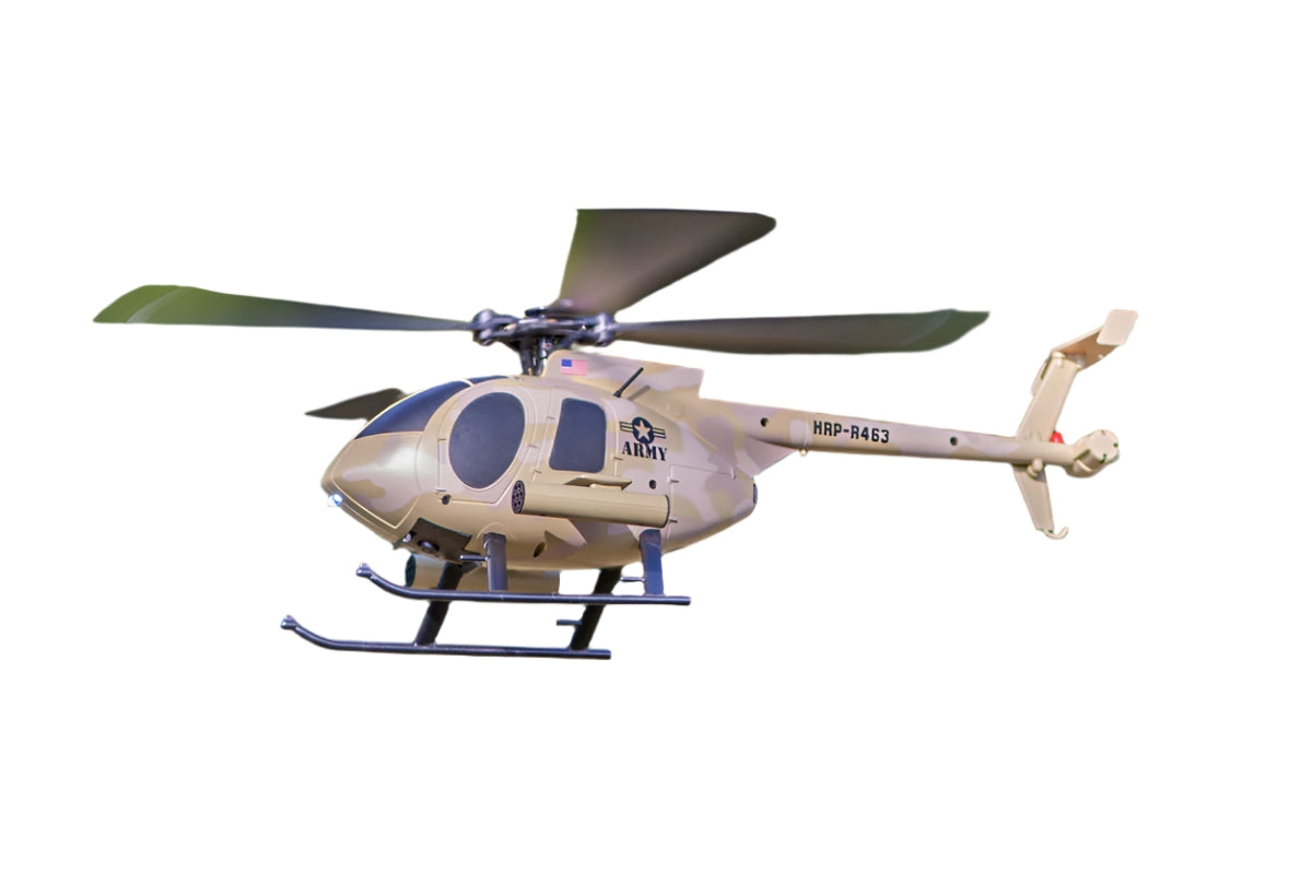Hero-Copter Military, 4-Blade RTF Heli; Army