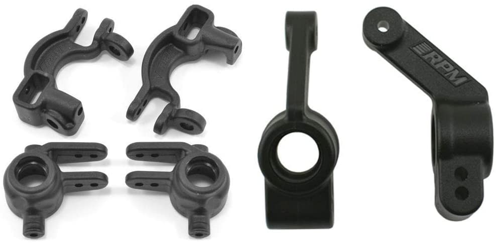RPM Front & Rear Bearing Carriers ,Block For Slash Stampede Rustler Hoss 4X4 - BOBBYRC