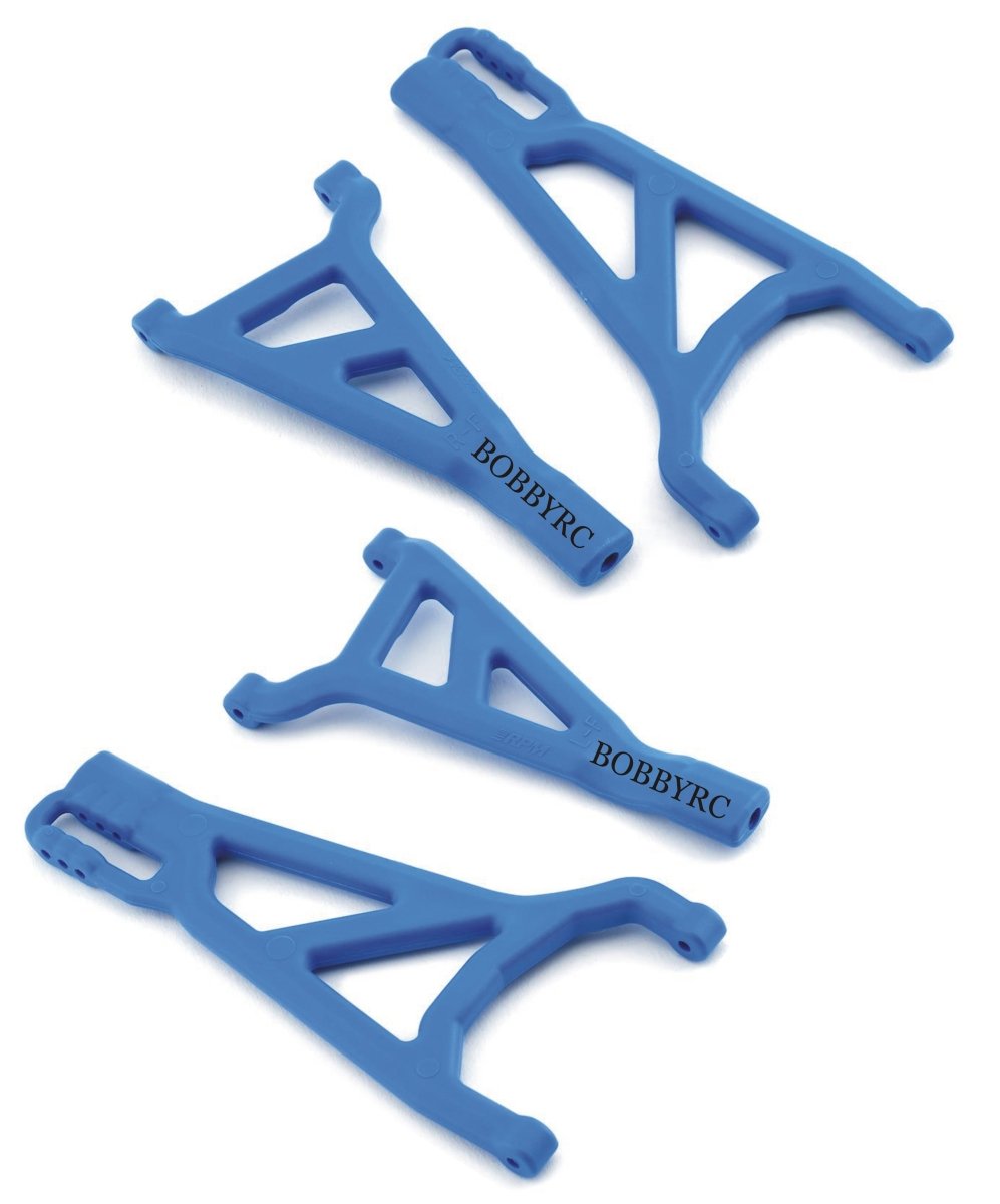 RPM R/C Front Upper Lower Suspension Arms For Traxxas 86086 - 4 E - Revo 2.0 VXL - BOBBYRC