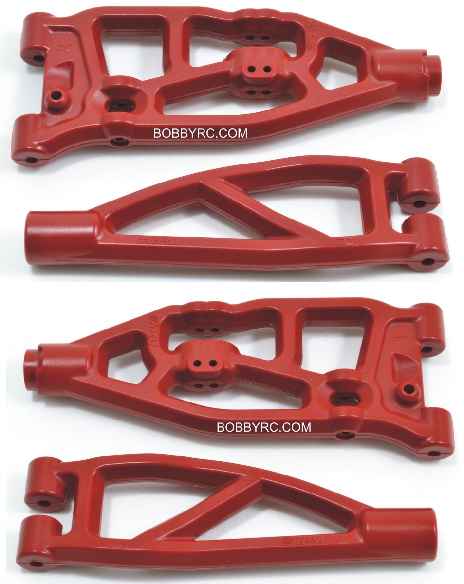 RPM Suspension Arms FRONT A - arms for the ARRMA 6S (V5 & EXB) line of Vehicles - BOBBYRC