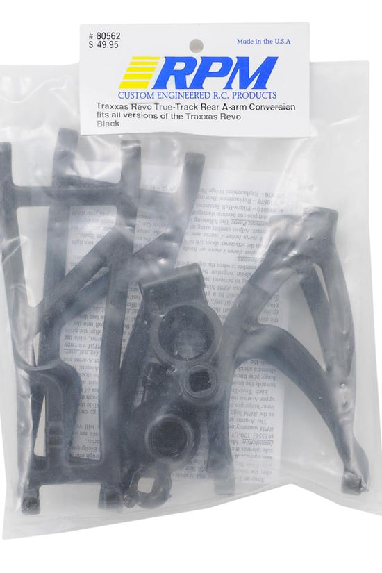 RPM Revo True-Track Rear A-Arm Conversion Kit (Black)