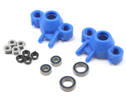 RPM Axle Carriers & Oversized Bearings for Traxxas Revo/Slayer (Blue) (2)