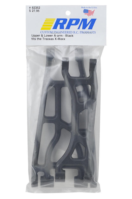 RPM Upper & Lower A-Arms (Black) (2) Traxxas X-Maxx