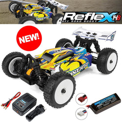 Team Associated Reflex 14B Ongaro RTR 1/14 4WD Electric Buggy Combo w/2.4GHz Radio, Battery & Charger