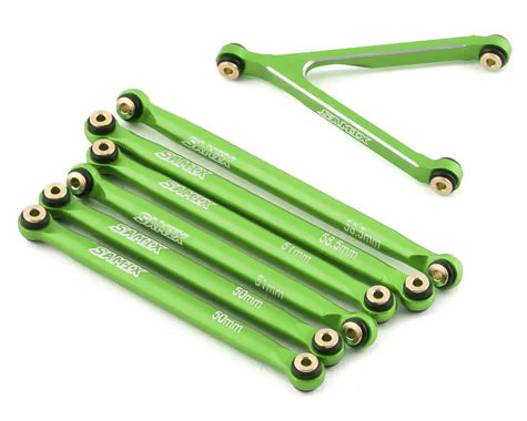 Samix SCX24 Aluminum Link Set (7) (133.7mm)