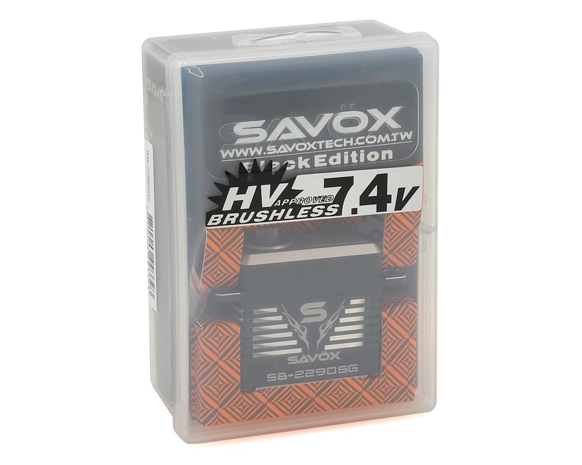 Savox SB-2290SG Black Edition Monster Torque Brushless Steel Gear Servo (High Voltage)