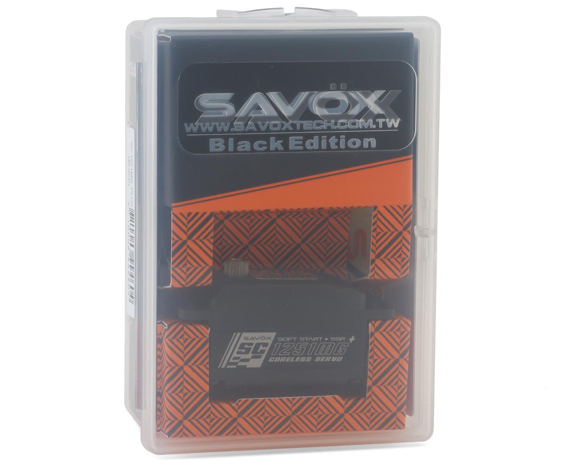Savox SC-1251MGP Black Low Profile Digital "High Speed" Metal Gear Servo