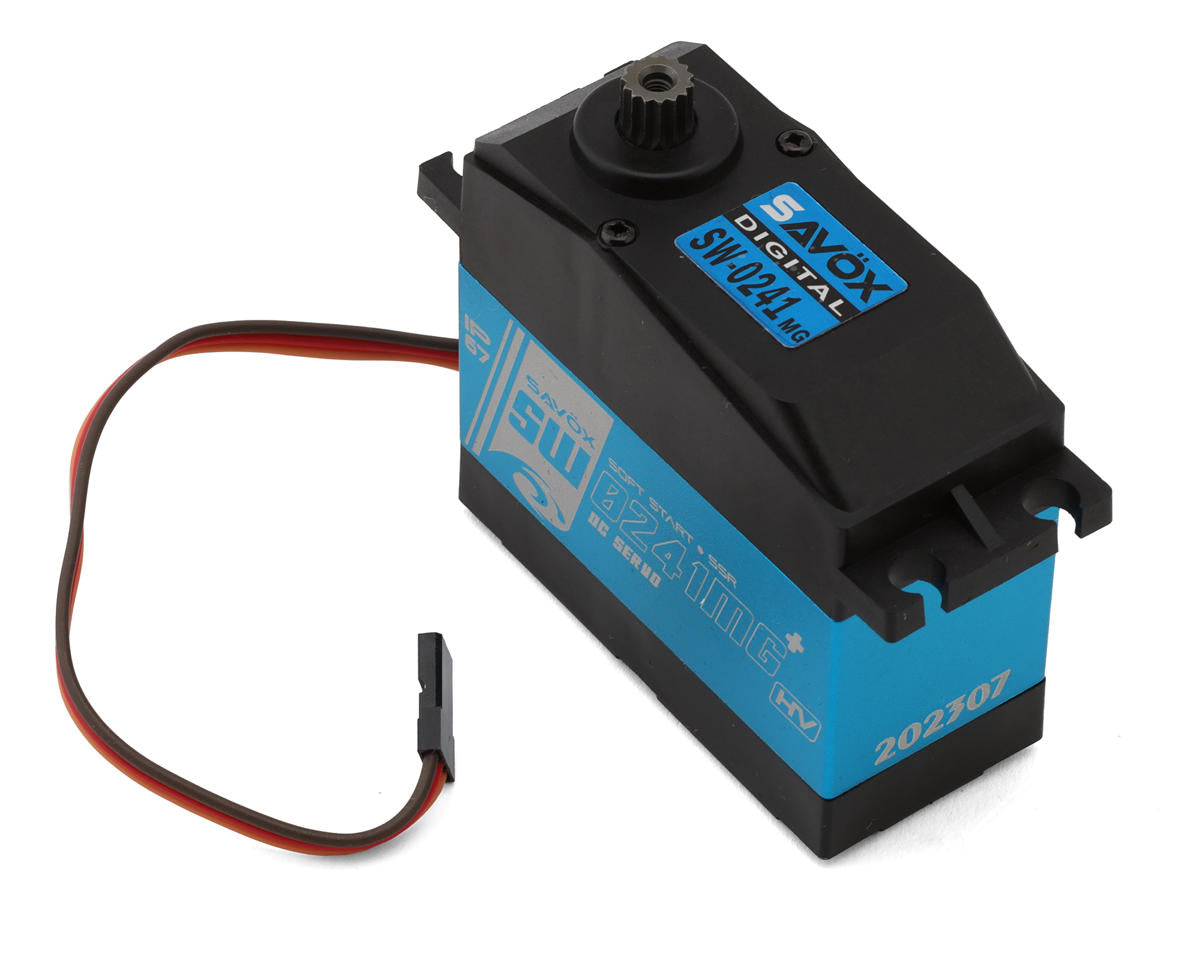 Savox SW-0241MGP "Super Torque" Waterproof Digital 1/5 Scale Servo (High Voltage)