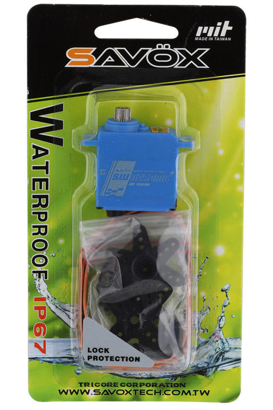 Savox SW-0250MGP Waterproof Digital Metal Gear Micro Servo (Traxxas 1/16)