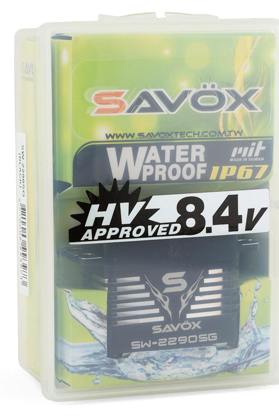 Savox SW2290-SG Waterproof Premium Brushless Digital Servo (Black)