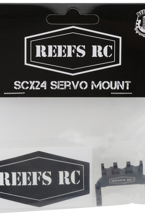 Reefs RC Axial SCX24 Aluminum Servo Mount (Black) (99Micro & 179Micro)