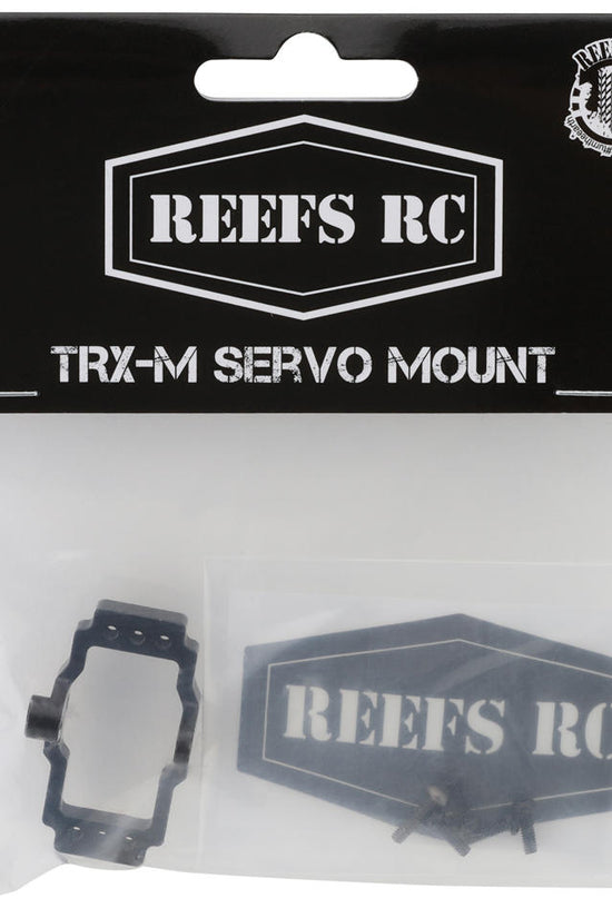 Reefs RC Aluminum Servo Mount for Traxxas TRX-M (Black) (99Micro & 179Micro)