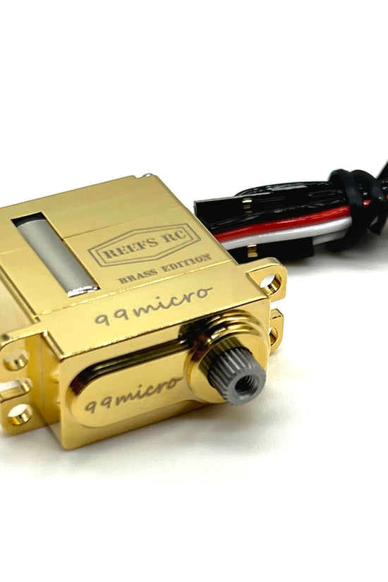Reefs RC 99MICRO Servo, Brass Edition